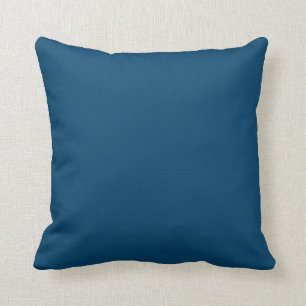 Indigo Blue Throw Pillow