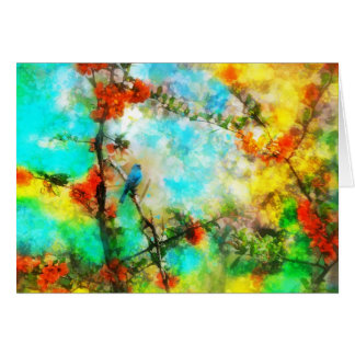 Indigo, carte d'étamine d'indigo