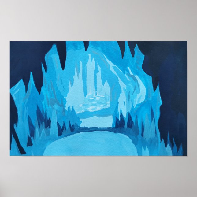 Indigo Cave Poster (Front)