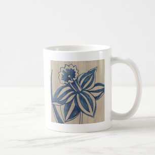 Indigo Daffodil Coffee Mug
