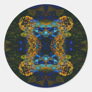 Indigo Dream Classic Round Sticker