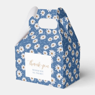 Indigo Dream Daisies Favor Box
