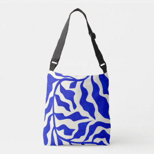 Indigo Elegance Crossbody Bag