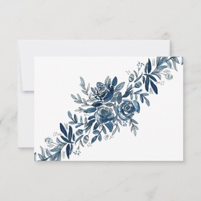 Indigo flowers wedding response w meal selection (Back)