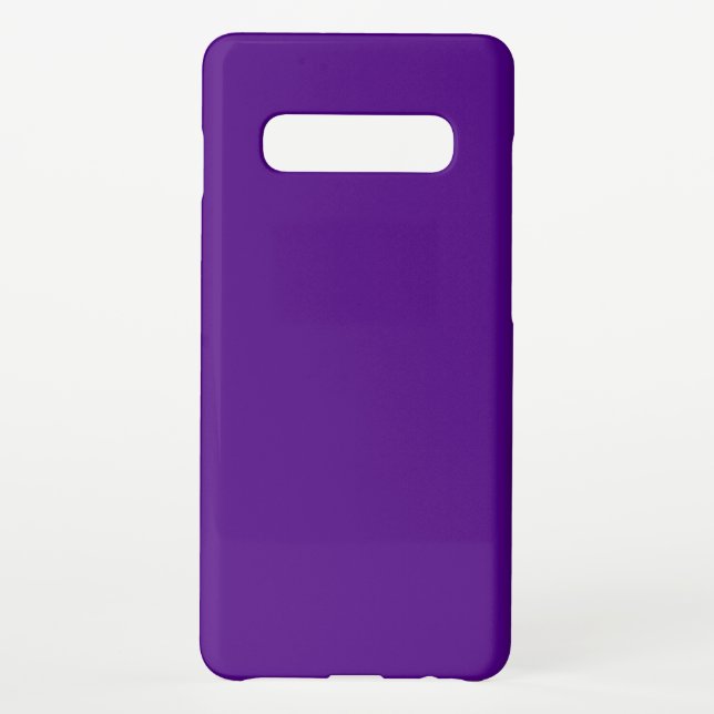 Indigo hex code 4B0082 Samsung Galaxy Case (Back)
