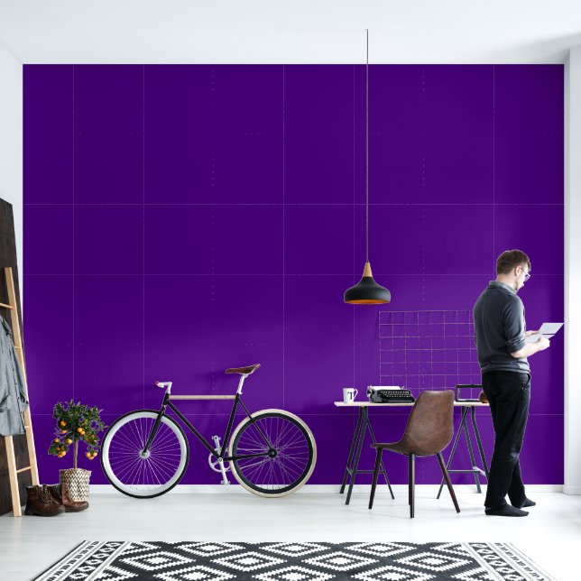Indigo hex code 4B0082  Wallpaper (Living Room)