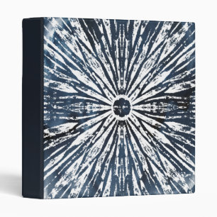 Indigo Ink Radial Motif Binder