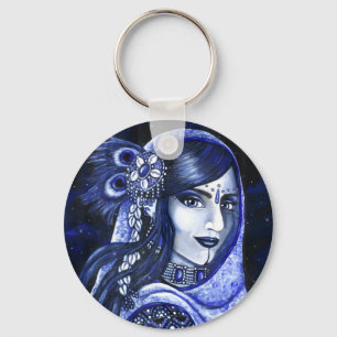 Indigo Keychain