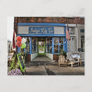 Indigo Lily Co. Postcard