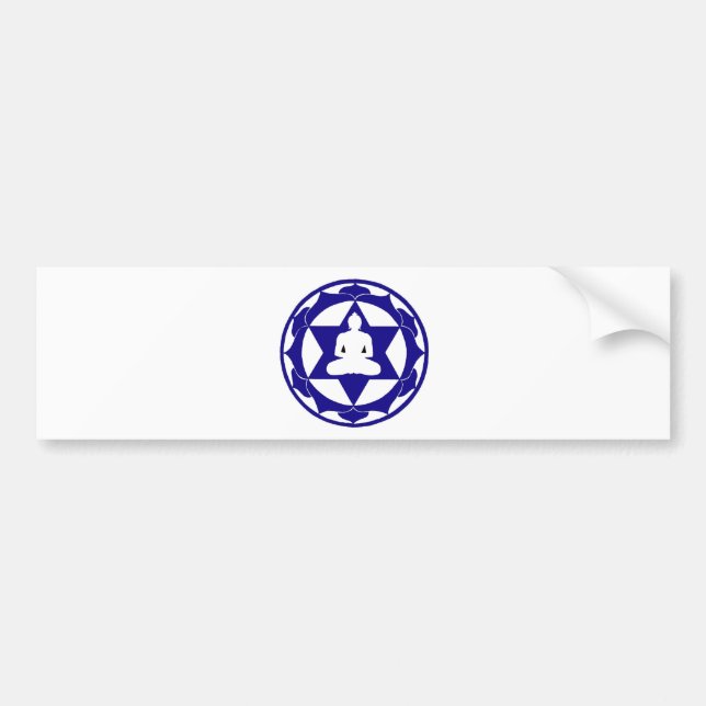 Indigo Lotus Bumper Sticker (Front)