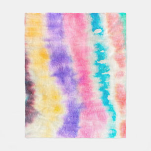 Indigo Old Dirty Wall. Dye Bohemian. Yellow Splash Fleece Blanket