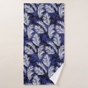 Indigo Palms Bath Towel Set