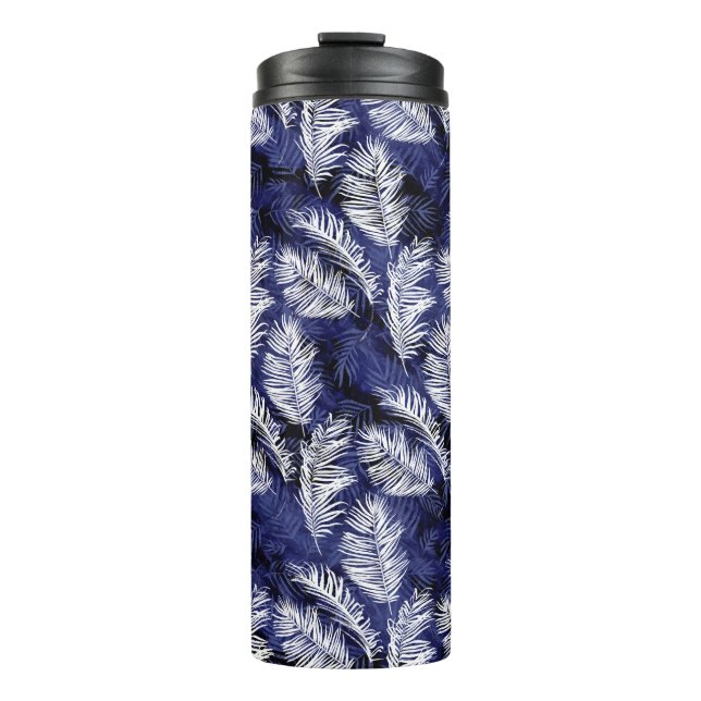 Indigo Palms Thermal Tumbler (Front)