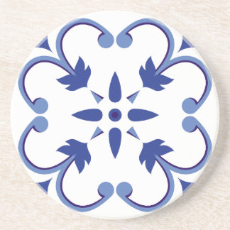 Indigo Petal Vine Coaster