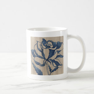 Indigo Rose Coffee Mug