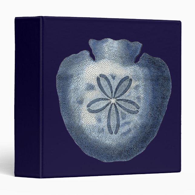 Indigo Shells III Binder (Front/Spine)