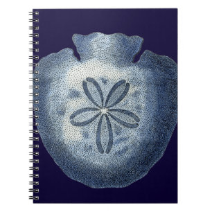 Indigo Shells III Notebook