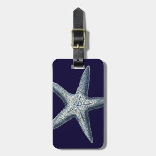 Indigo Shells IV Luggage Tag