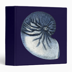 Indigo Shells VII Binder