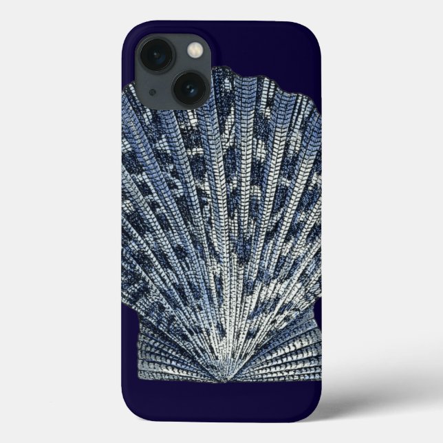 Indigo Shells VIII Case-Mate iPhone Case (Back)