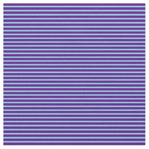 Indigo & Sky Blue Coloured Pattern Fabric
