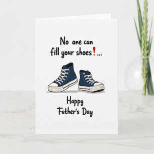 Indigo Sneakers Fathers Day Card