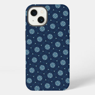 Indigo Spirit: Boho African Geometry iPhone 13 Case