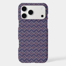 Indigo Stitched Diamonds
