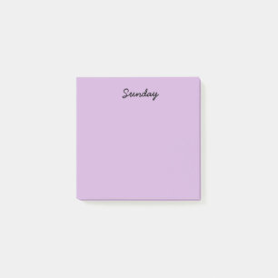 Indigo Sunday Post-it Notes