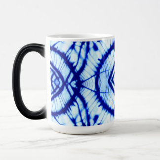 Indigo Tie Dye Magic Mug
