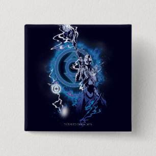 Indigo Tribe 11 2 Inch Square Button