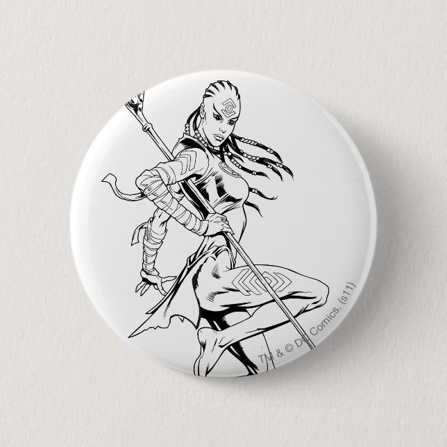 Indigo Tribe 3 2 Inch Round Button (Front)