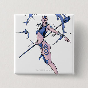Indigo Tribe 7 2 Inch Square Button