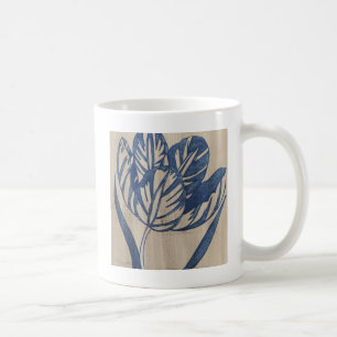 Indigo Tulip Coffee Mug