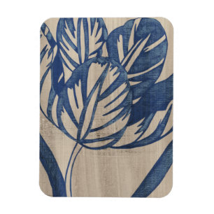 Indigo Tulip Magnet
