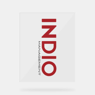 INDIO_Accrylic Sign