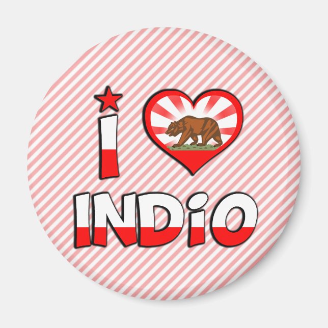 Indio, CA Magnet (Front)