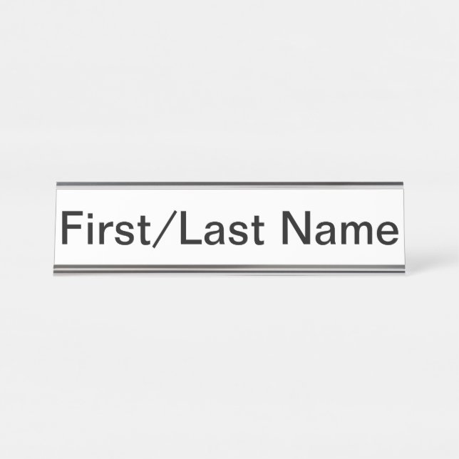 INDIO_Desk Nametag Desk Name Plate (Front)