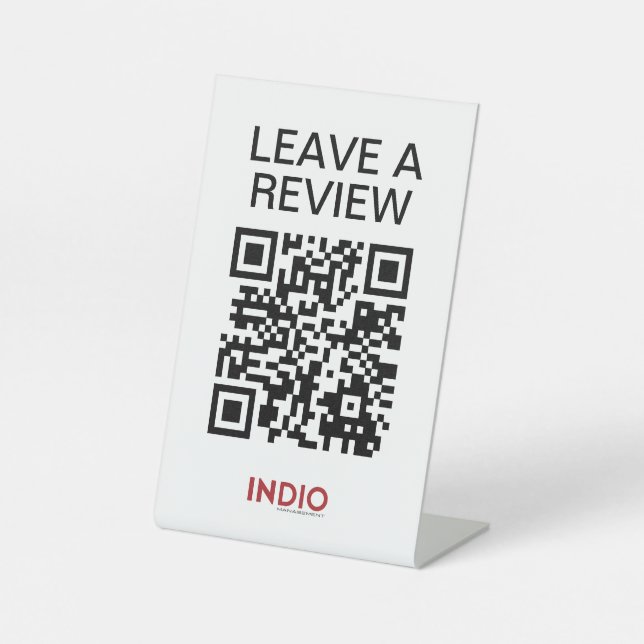 INDIO_Review Templat Pedestal Sign (Front)
