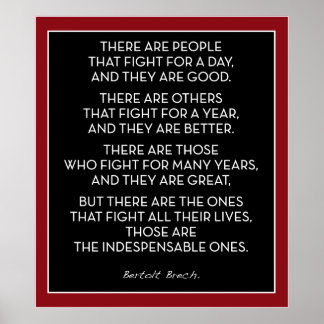 INDISPENSABLE ONES 3 POSTER