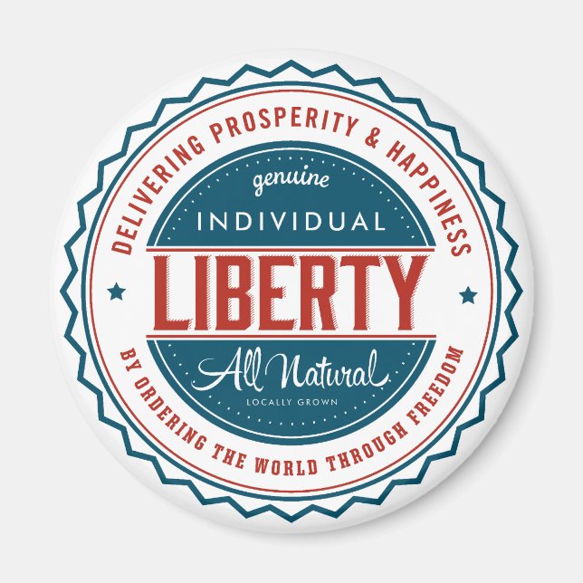 Individual Liberty Magnet (Front)