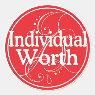 Individual Worth Sticker