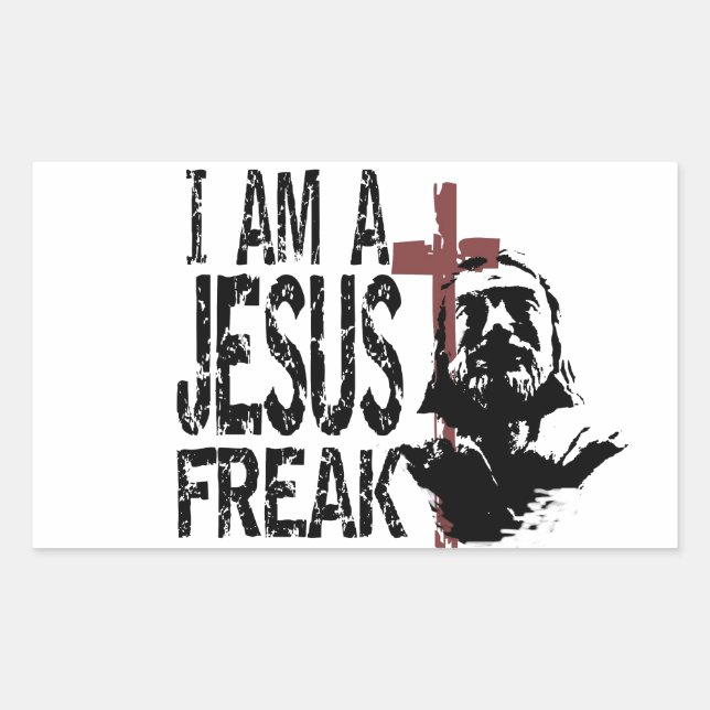 Individuality - I am a Jesus Freak Sticker (Front)