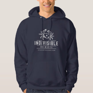 Indivisible DelMarVa Hoodie - White Logo