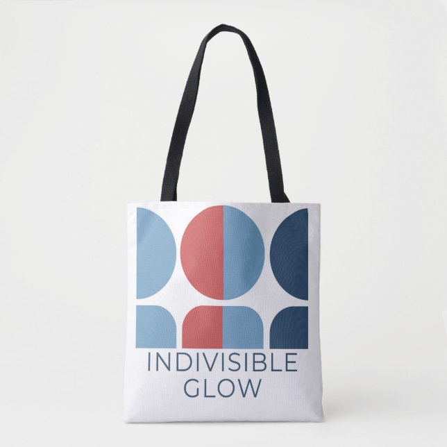 Indivisible GLOW Group WHITE TOTE BAG  (Front)