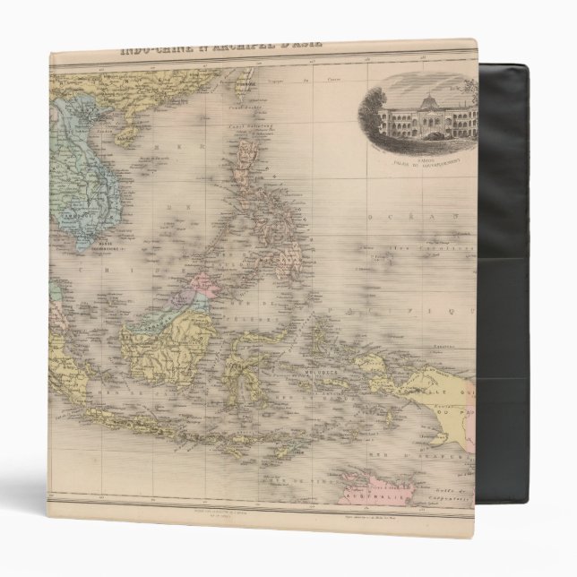 Indochina archipelago of Asia Binder (Front/Inside)