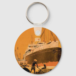 Indochine Chargeurs Reunis Keychain