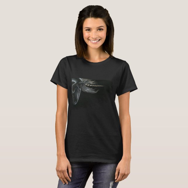 Indomptable - T-shirt de licorne (Devant entier)