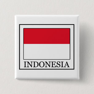 Indonesia 2 Inch Square Button