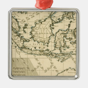 Indonesia and the Philippines Metal Ornament